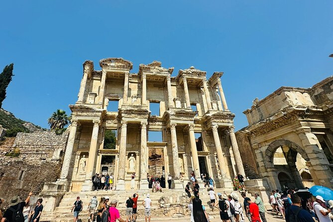 Ephesus Full Day Tour & Horse Safari + Lunch - Opt Turkish Bath - Meeting your guide at Ege Port