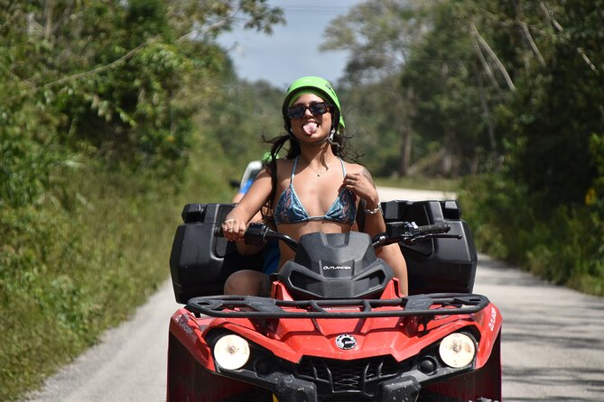 Experience ATV, Ziplines, Cenote and Horses Ride in Cancún - ATV trails through the Mayan jungle