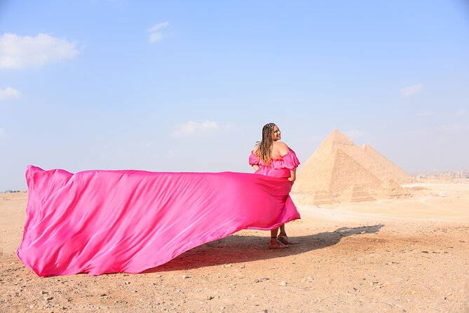 Flying Dress Photoshoot with Camel and Horse Riding in Giza - What this Giza experience is really about