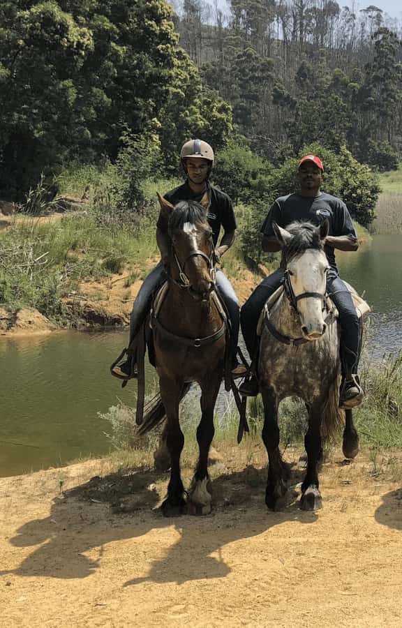 Franschhoek: Half Day Horse Trail and Wine Tasting - Climbing toward the Great Drakenstein Mountains