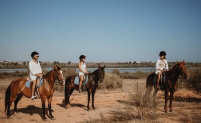 From Albufeira: Horse Riding Tour with Pickup