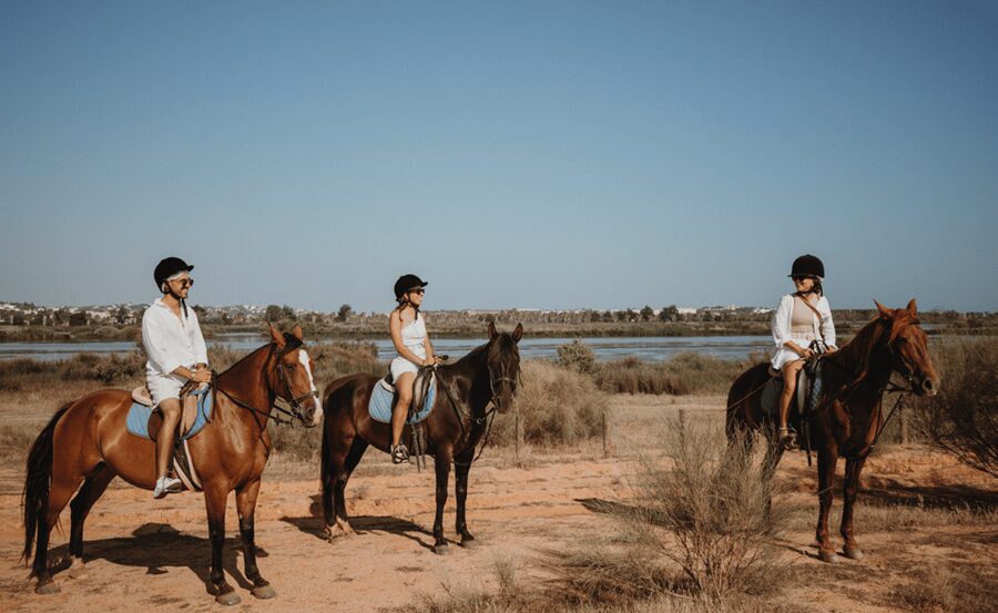 From Albufeira: Horse Riding Tour with Pickup - Riding through nature near Albufeira