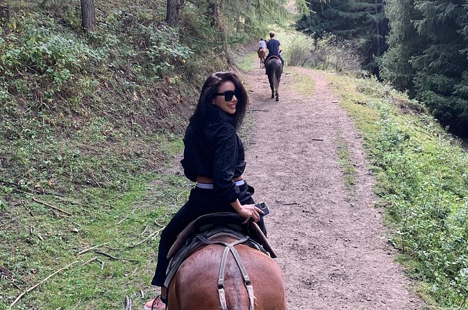 From Bishkek Horse Riding in Arashan Mountains - Small-group size, transport, and timing