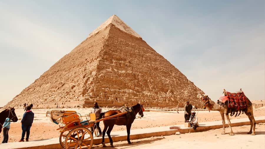 From Cairo: Camel or Horse Ride Tour Around Giza Pyramids - Sunrise, sunset, and the Nile question
