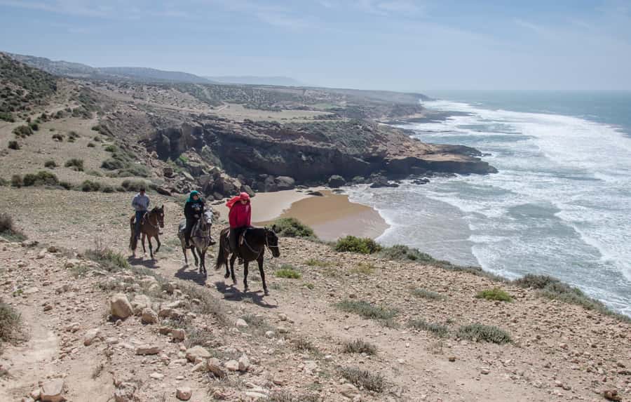 From Essaouira: 2h Horseback Ride with Sunset - Pickup in Essaouira and arrival at Diabat