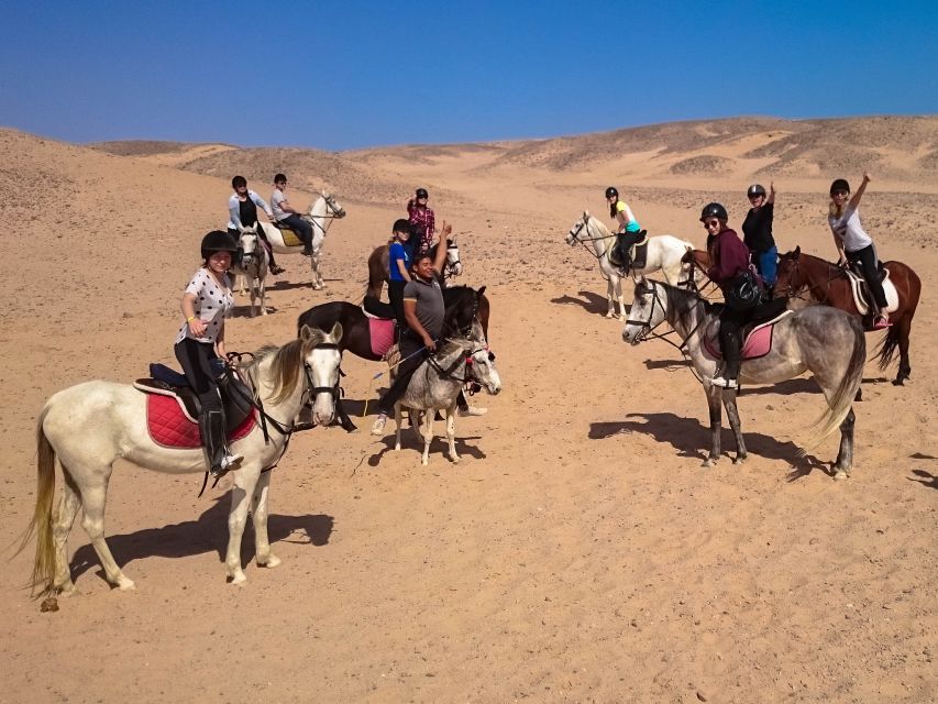 From Hurghada: Makadi Bay Horse Riding Tour - The four-hour VIP swim option