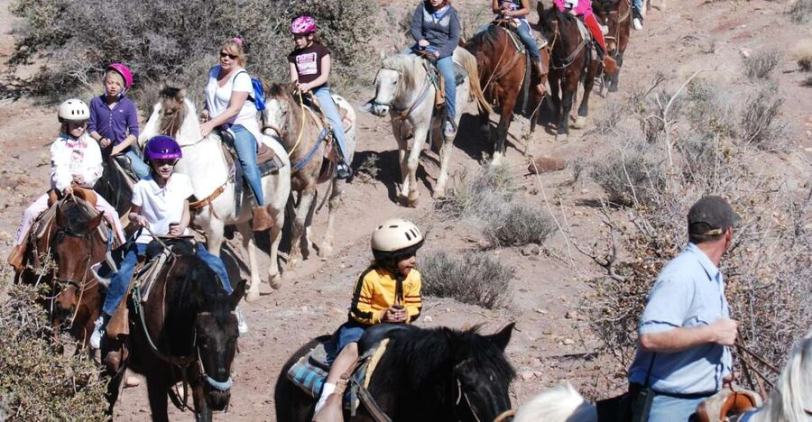 From Las Vegas: Maverick Ranch Breakfast and Horseback Ride - Meeting the horses and the ranch hands