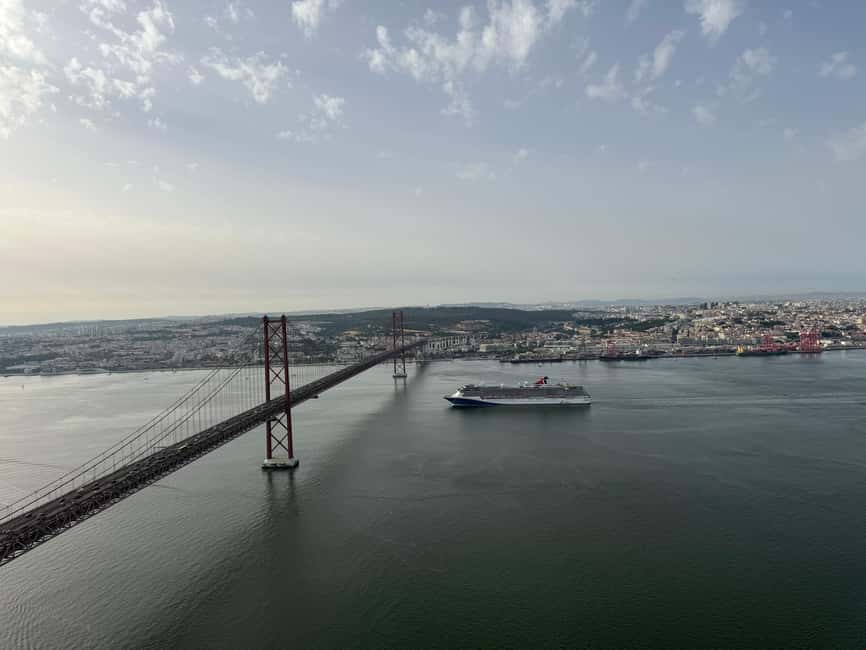From Lisbon: Amazing Horseback Ride, Tasting, Estates, and Cristo Rei - From Lisbon pickup to Almada views