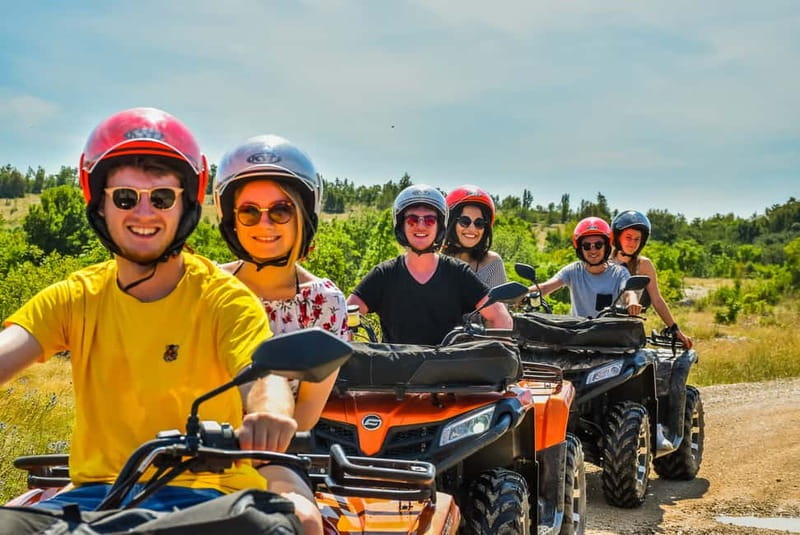 From Split: Full-Day Horse Riding & Quad Biking with Lunch - Quad riding on Dinara Mountain