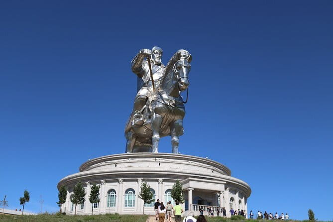 Full Day Chinggis Khaan Statue & Terelj NP Tour +Horseride, Eagle - First stop: the Chinggis Khaan statue at Tsonjin Boldog