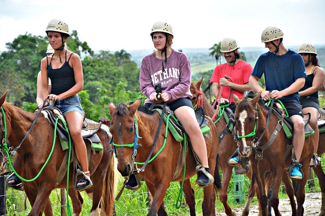 Full-Day La Hacienda Dune Buggy with Zipline & Horseback Activity - Finishing At Macao Beach