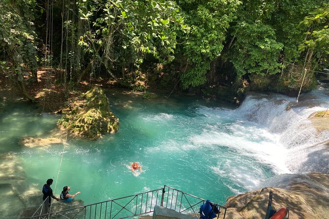 Full Day Rafting, Horse Back Riding and Blue Hole in Jamaica - Lethe Bambi and the one-mile river ride