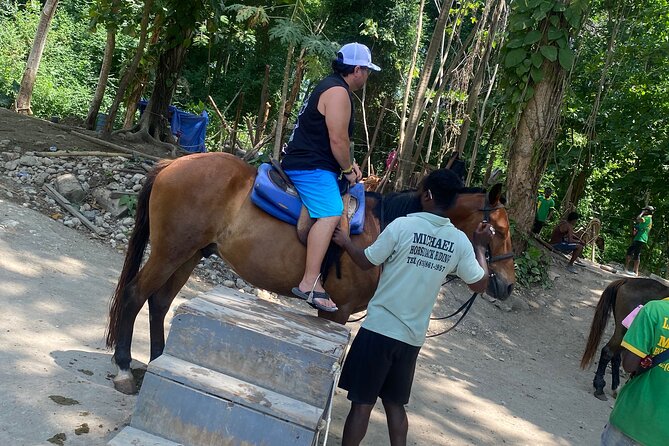 Full Day Rafting, Horse Back Riding and Blue Hole in Jamaica - Blue Hole and the final water stop