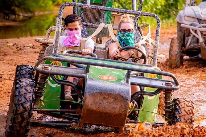 Full Dominican Adventure: Zipline, ATV Buggie, Horseback & Safari - Double-seat buggies and the off-road route