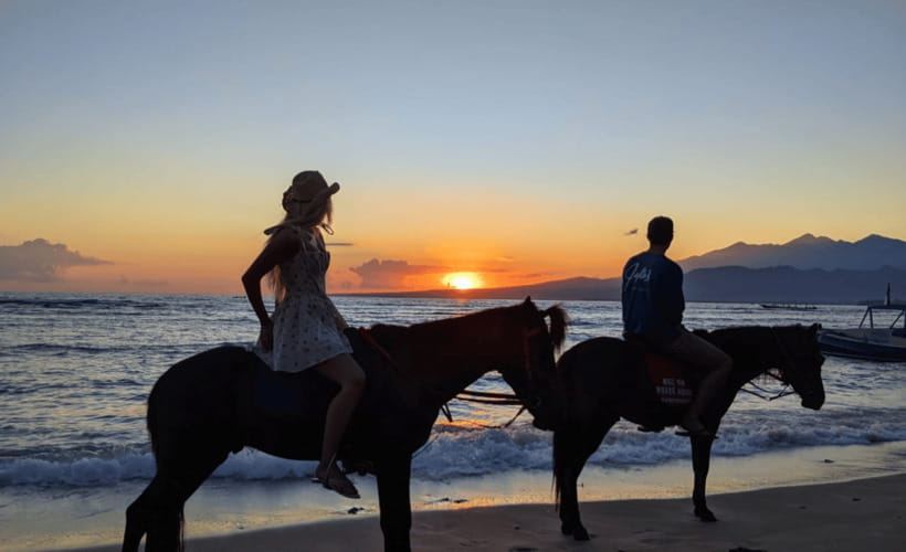 Gili Air: 1 Hour Horseback Riding With hotel Transfer - What this Gili Air ride is really about