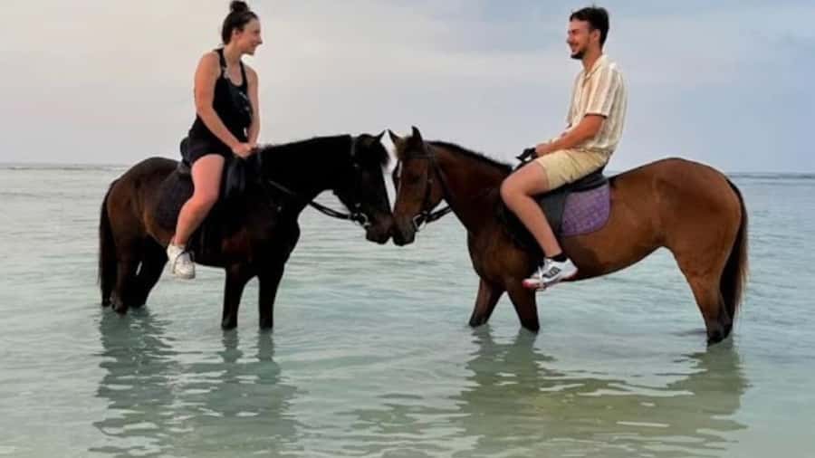 Gili Meno: 1-Hour Beginner Horse Riding Experience - What the beach route gives you