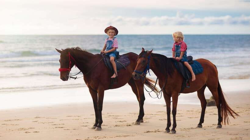 Gili Trawangan: Beach Horseback Riding with Pickup Hotel - Riding along Gili Trawangan’s white-sand coast