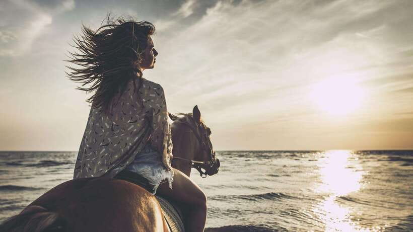Gili Trawangan: Beach Horseback Riding with Pickup Hotel - Meeting the horses and getting comfortable