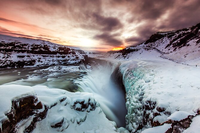 Golden Circle, Fridheimar Farm & Horses Small Group Tour from Reykjavik - Gullfoss, a waterfall with real force
