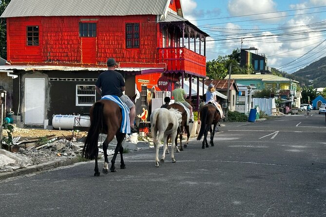 Gros Islet Village Horseback Riding run with Dore's riding Stable - Is $120 a fair price?