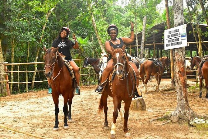 Half Day Horseback Riding Adventure with Cenotes in the Jungle - Meeting your horse and setting out