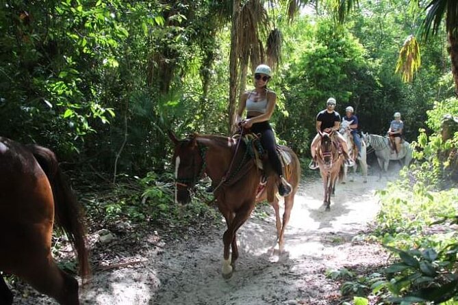 Half Day Horseback Riding Adventure with Cenotes in the Jungle - Guides can shape the whole day