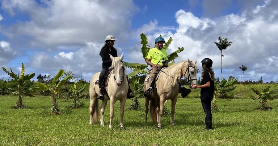 Hawaii: Small Group Rainforest Trail Ride - Getting Comfortable With Your Horse