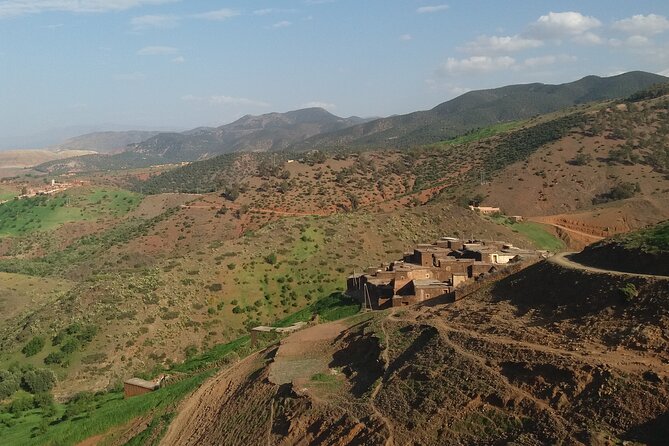 Horse back riding near Agafay desert and 2 Atlas Mountain valleys discovery - Through Sidi Faress and down to the Ourika Valley
