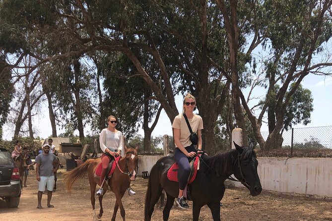 Horse Riding Agadir - Leaving the Hotel for the Eucalyptus Forest