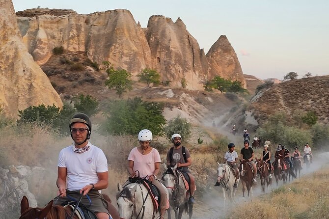 Horse Riding And ATV Tour With Sunset in Cappadocia (2 Hours) - Riding through the orchards and fairy chimneys