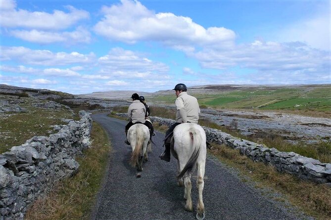 Horse riding - Dirt Trek Trail. Lisdoonvarna, Clare. Guided. 1 hour. - Fitting the ride into a Clare itinerary