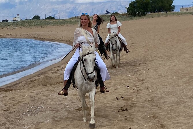 Horse Riding, Falasarna Sunset View, Drone video, Tavern Dinner. - Key points at a glance