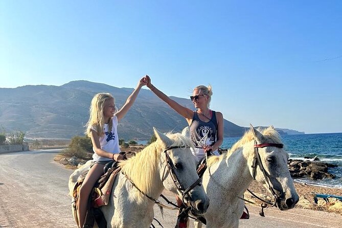 Horse Riding, Falasarna Sunset View, Drone video, Tavern Dinner. - Dinner at a traditional tavern by the sea