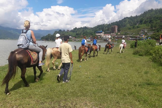 Horse Riding From Pokhara Lakeside to Sarangkot | Pony trek in Pokhara, Nepal - The approach to Sarangkot