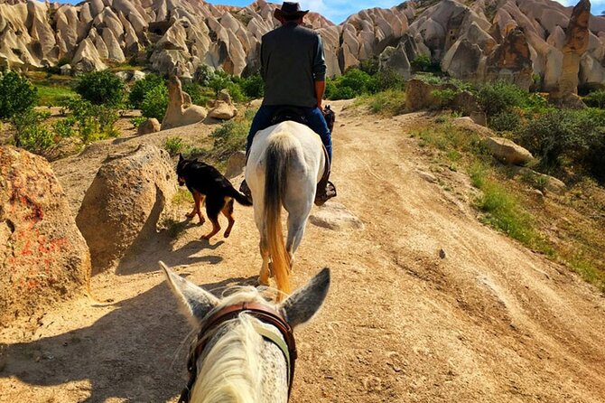 Horse Riding in Cappadocia in fairy chimeys - Çavuşin and its cave churches