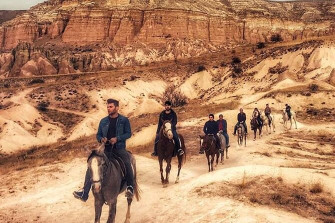 Horse Riding in Cappadocia in fairy chimeys - Sunset Point and the best photo opportunity