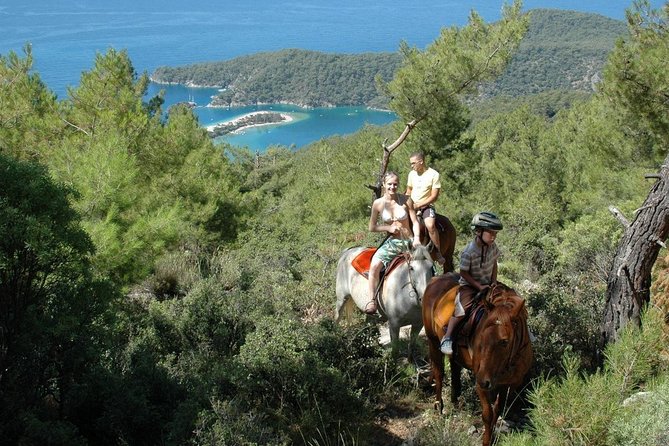 Horse Riding in Fethiye - Riding through the forest toward the hill