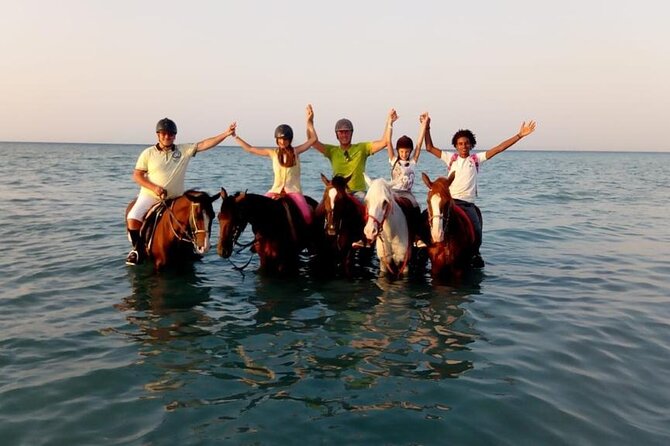 Horse Riding Tour 2 Hours on Sea And Desert & Transfer -Hurghada - Getting comfortable with the horse and equipment
