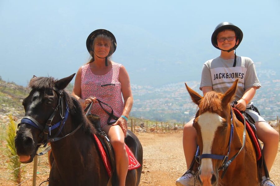 Horse Safari in the Fethiye forest - Arriving at Family Horse Farm Breakfast