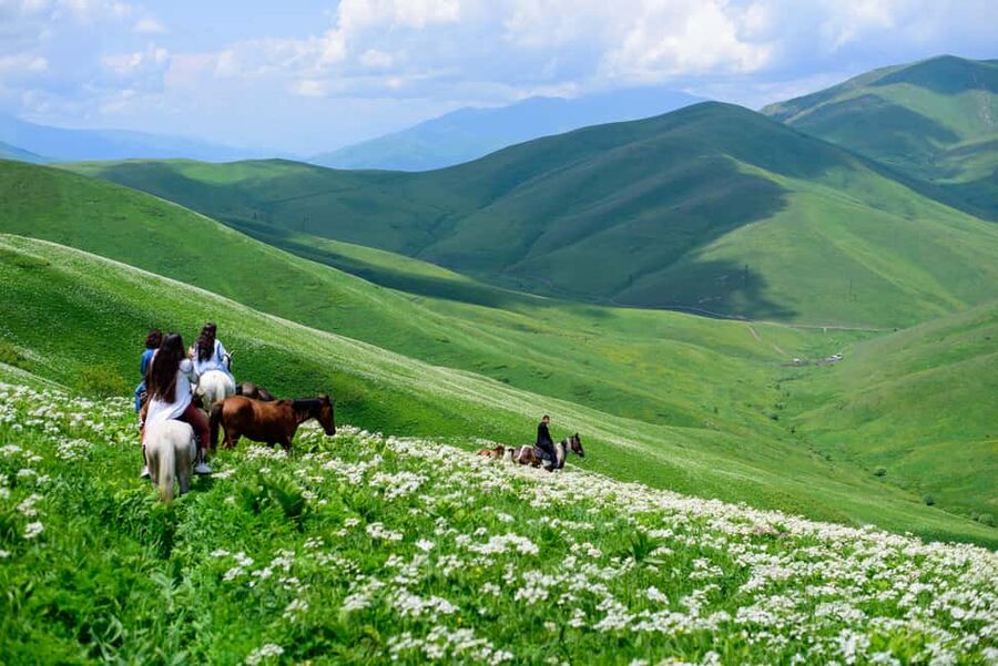Horseback Adventure in Armenia’s Highland Pastures - Crossing Mount Yeghnasar’s high pastures