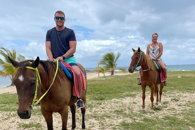 Horseback Ride and Swim Jamaica - Horses, guides, and the care standard