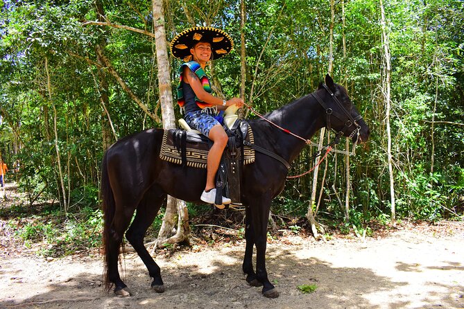 Horseback Ride, ATVs (Single), Cenote & Ziplines! Adrenaline & Nature Experience - Four jungle activities packed into six hours