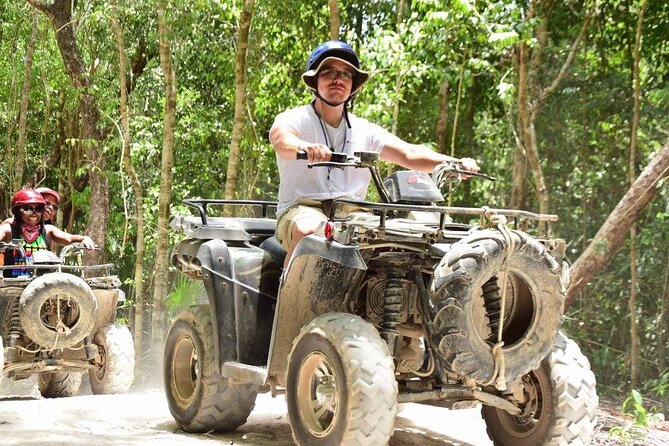 Horseback Ride, ATVs (Single), Cenote & Ziplines! Adrenaline & Nature Experience - Zip-lines above the Mayan jungle