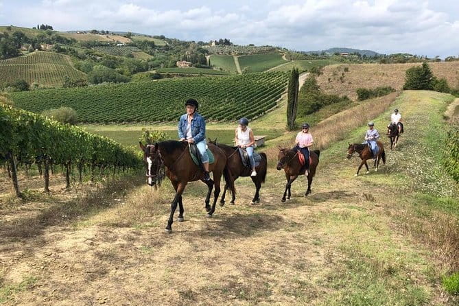 Horseback Ride in S.Gimignano with Tuscan Lunch Chianti Tasting - At a glance