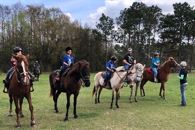 Horseback Ride on Scenic Lake Louisa Trails - Riding into Lake Louisa State Park
