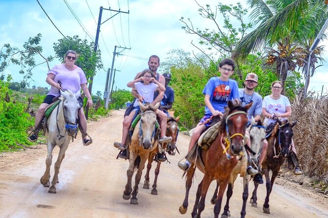 HORSEBACK - RIDE Through Punta Cana - From a rustic ranch to Macao Beach
