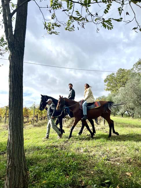 Horseback Ride Through the Vineyards of Montepulciano - Starting at the stables near Montepulciano
