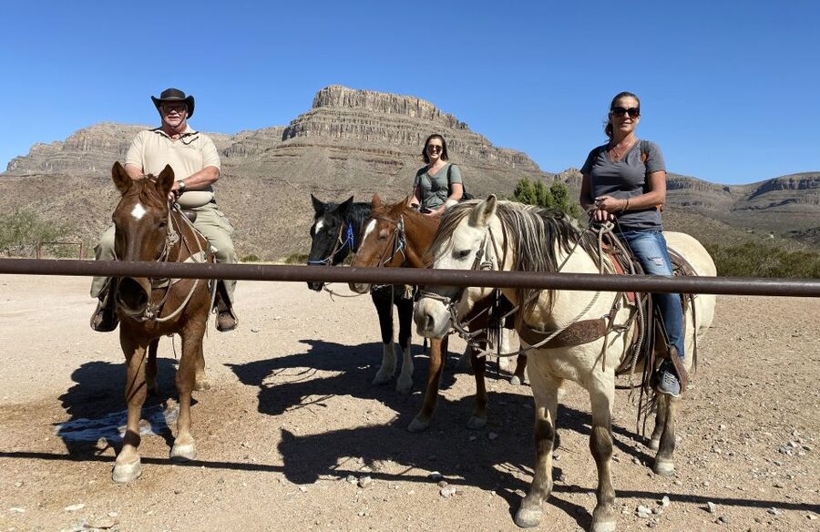 Horseback Ride thru Joshua Tree Forest with Buffalo & Lunch - Meeting the horses and following the trail