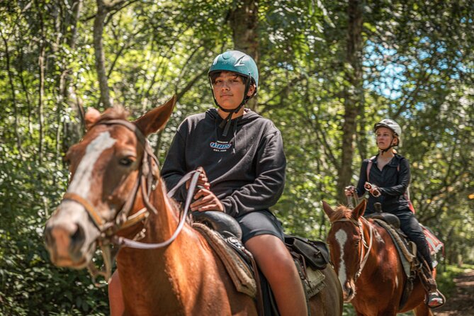 Horseback Ride to Xunantunich Maya Ruins - Arriving at Xunantunich on horseback