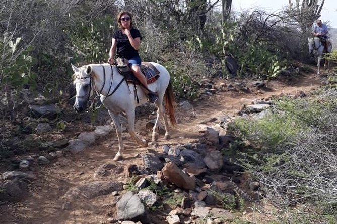 Horseback Riding 2 Hr SUNSET , Rock formation & North Coast Ride - The North Coast, crashing waves, and a small beach